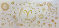 Aries Zodiac Gold Celestial Cup Decal – Design #307A