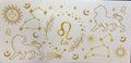Leo Zodiac Gold Celestial Cup Decal – Design #300