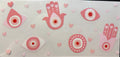 Pink Hamsa & Evil Eye Hearts Cup Decal – Design #312A