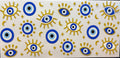 Blue & Gold Evil Eye Scatter Cup Decal – Design #317A