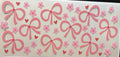 Pink Coquette Bows & Flowers Cup Decal – Design #267
