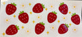 Strawberries, Daisies & Sparkles Cup Decal – Design #269A