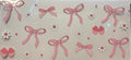 Pink Bows, Daisies & Sparkles Cup Decal – Design #272A